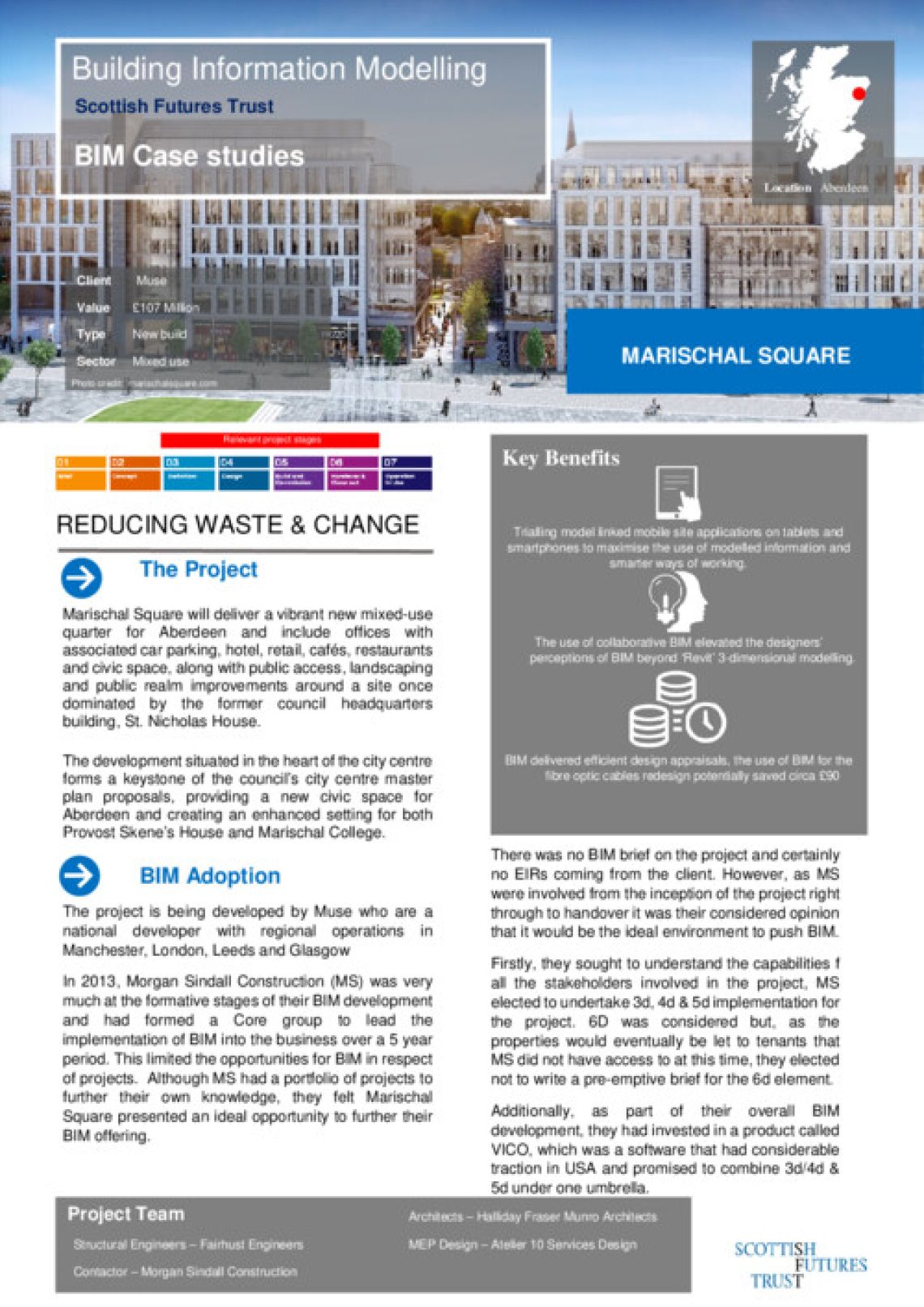 BIM Case Study - Marischal Square cover