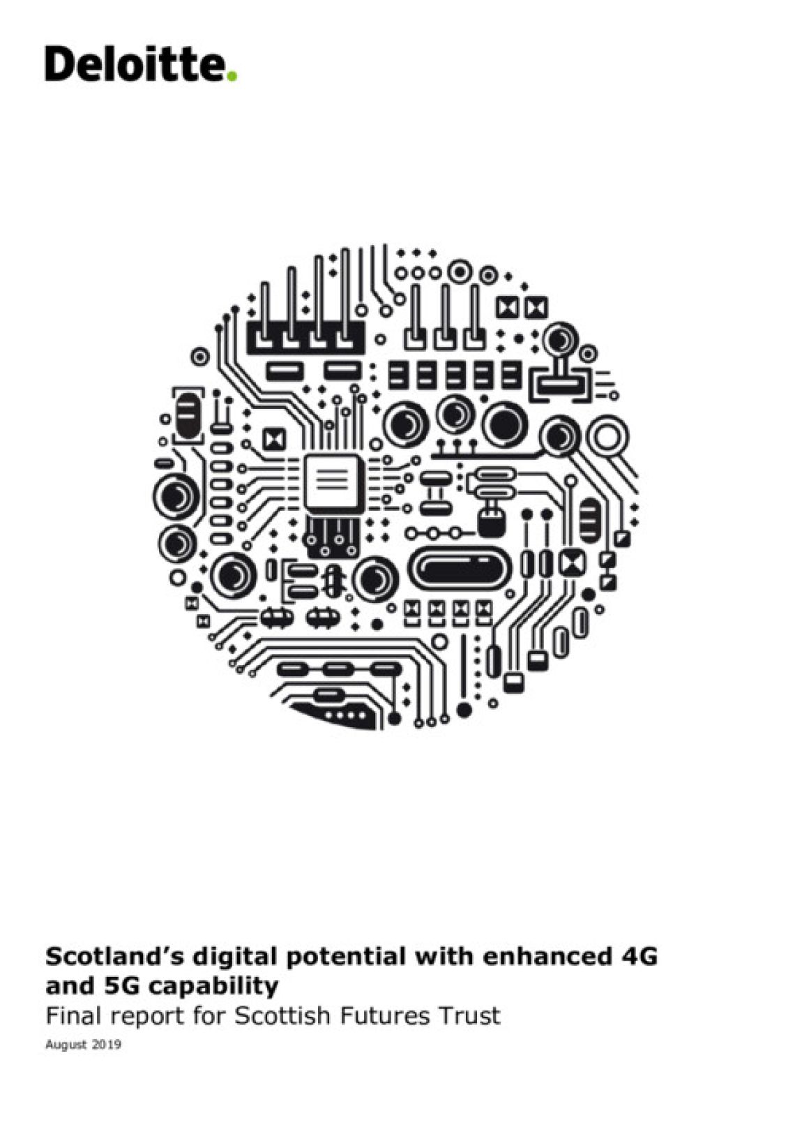 Scotland's Digital Potential - SFT Report cover