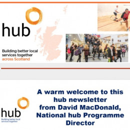 First hub newsletter published