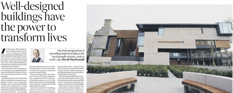 Well-designed buildings have the power to transform lives